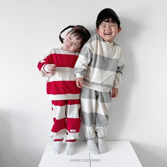 《送料無料》予約:太ボーダーセット【HANAB】※ジュニアサイズ