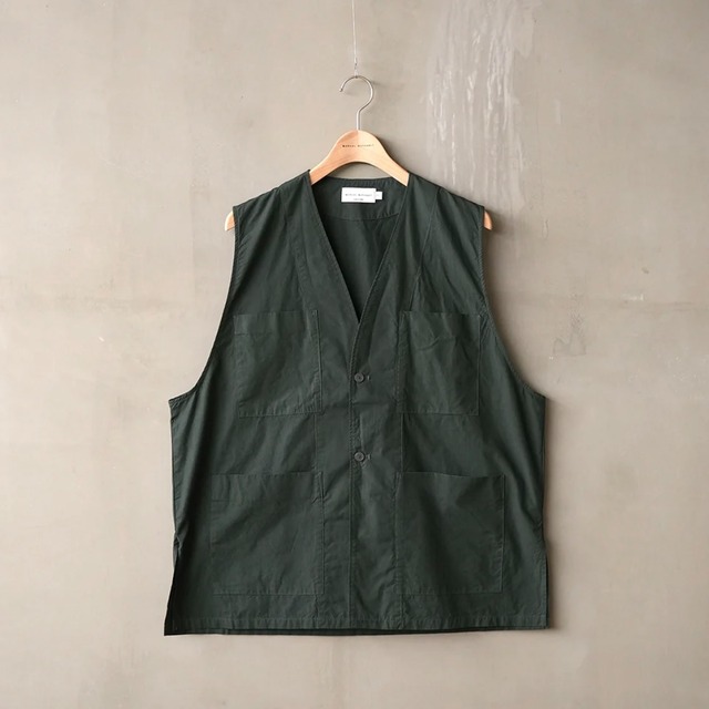 【MANUAL ALPHABET】 O/D TYP FATIGUE VEST (2色展開) / MA-J-337