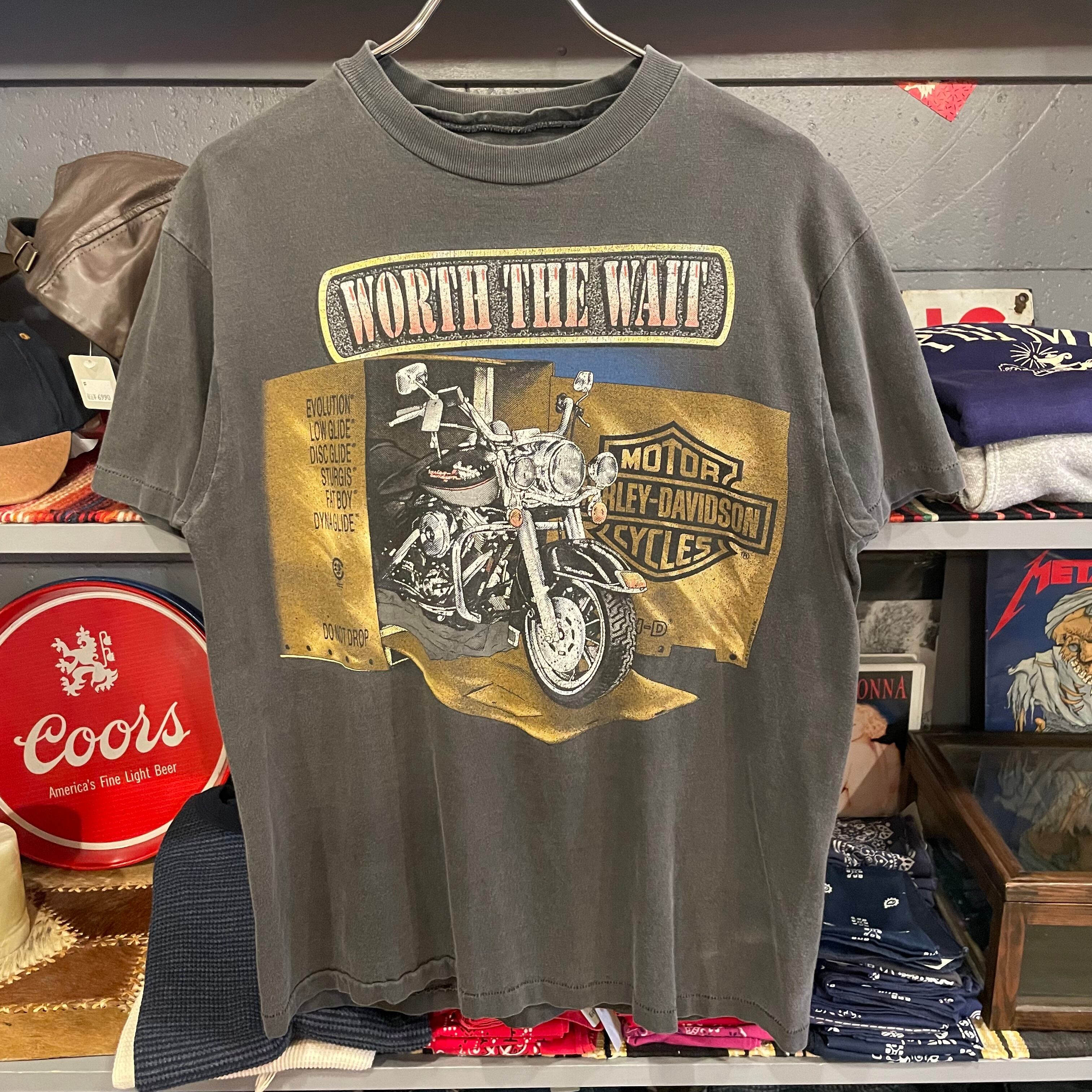 90s Harley Davidson Tシャツ ハーレー ダヴィンチ-