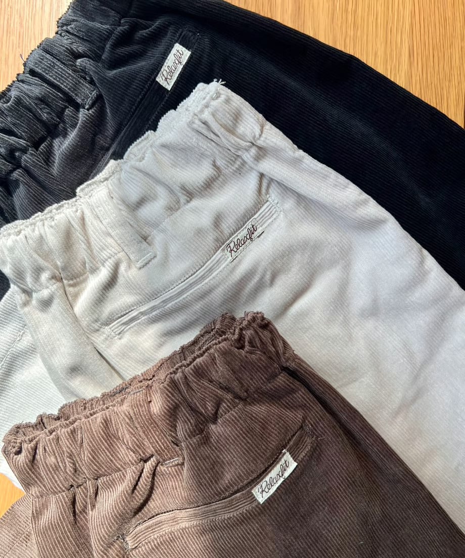 RELAX FIT №147｜Corduroy easyslacks -3 Color- | PROOF
