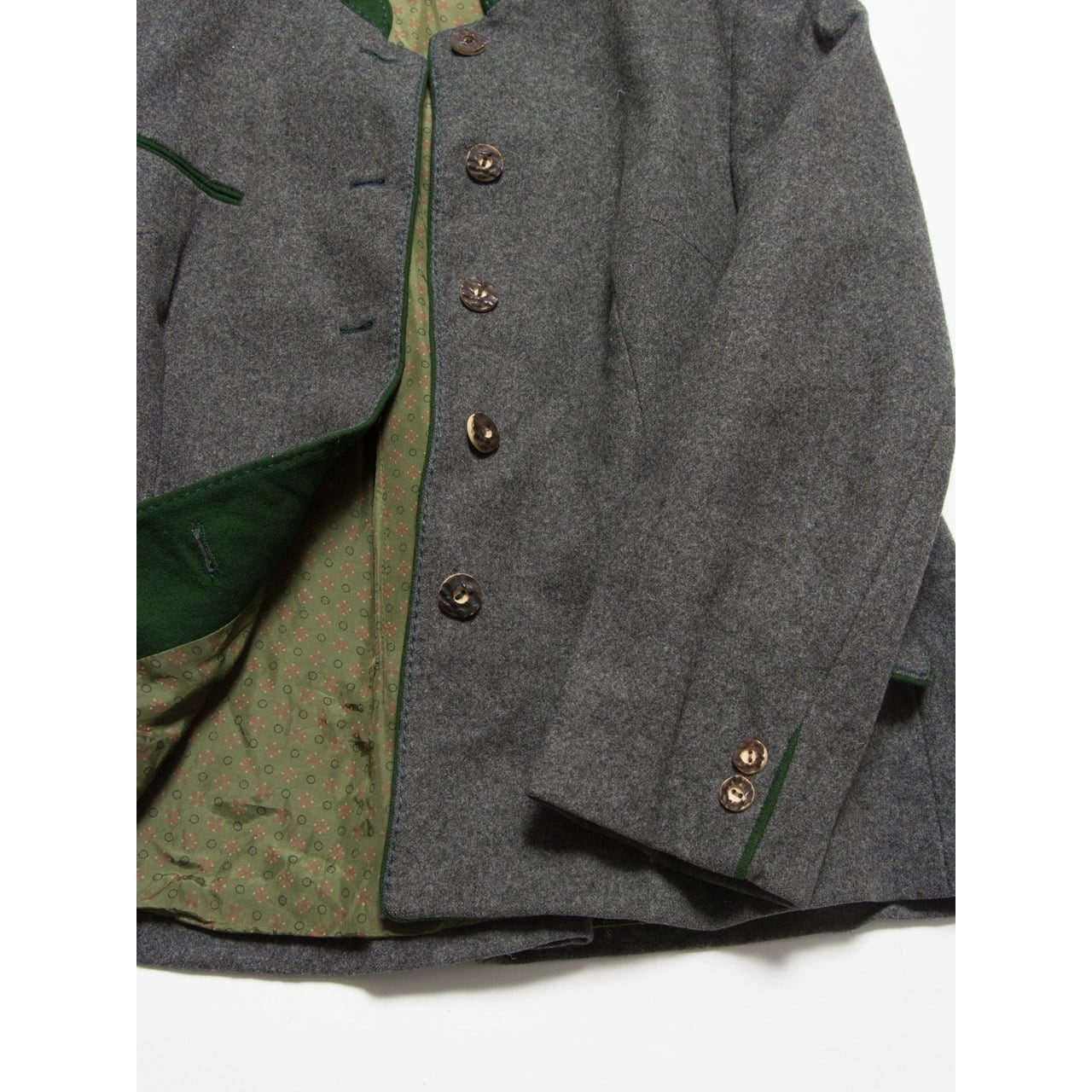 【SALZBURGER DIRNDL LOOK】100% Pure new wool coat outer （ウールメルトンコート ショート アウター）10a