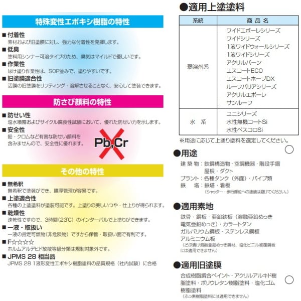 エポマイルド スズカファイン 16kg缶 錆止め塗料 弱溶剤 1液 反応硬化形エポキシ樹脂系 さび止め塗料 サビ止め 防水材料屋一番 BASE