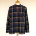 Check Pullover Shirts　Navy