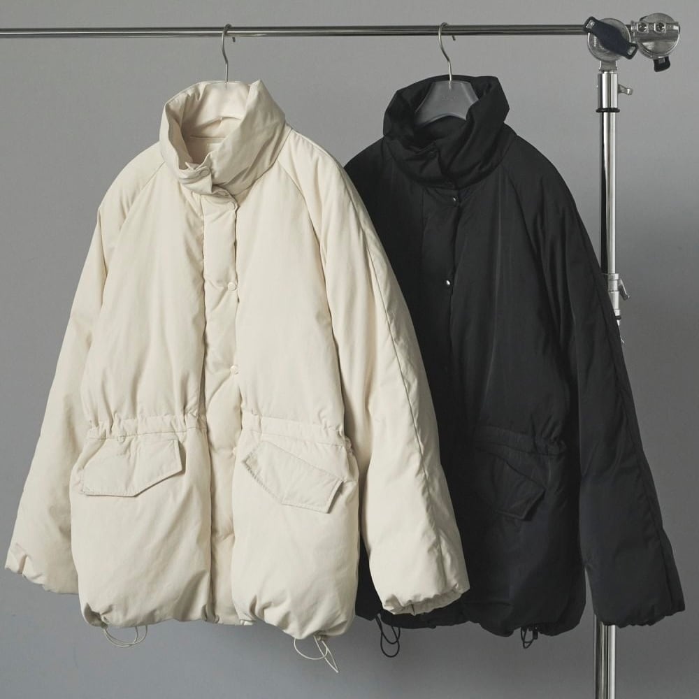 【 anuke 】Standcollar Down Coat