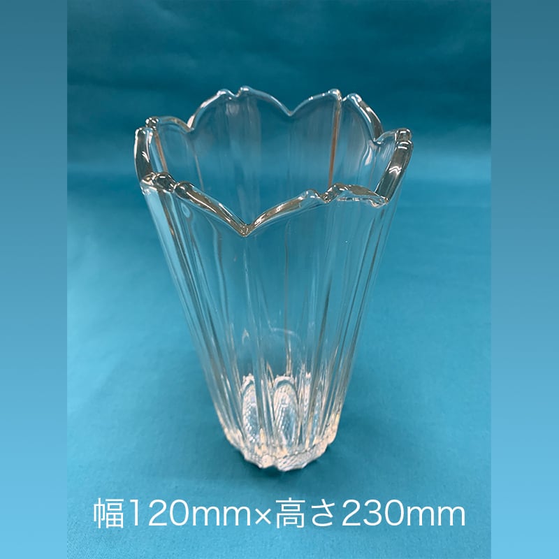 クリスタル花瓶　ラスト１つ c165d04c7ab5afae7a50ddeba2a98e