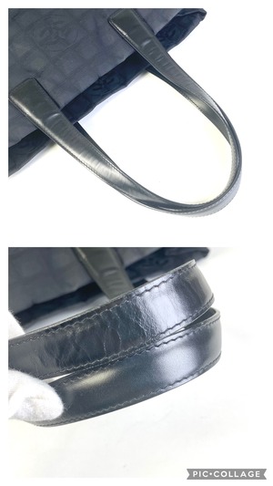 【最終処分SALE】CHANEL シャネル ニュートラベルライン  ナイロン トートバッグ ブラック A-6277