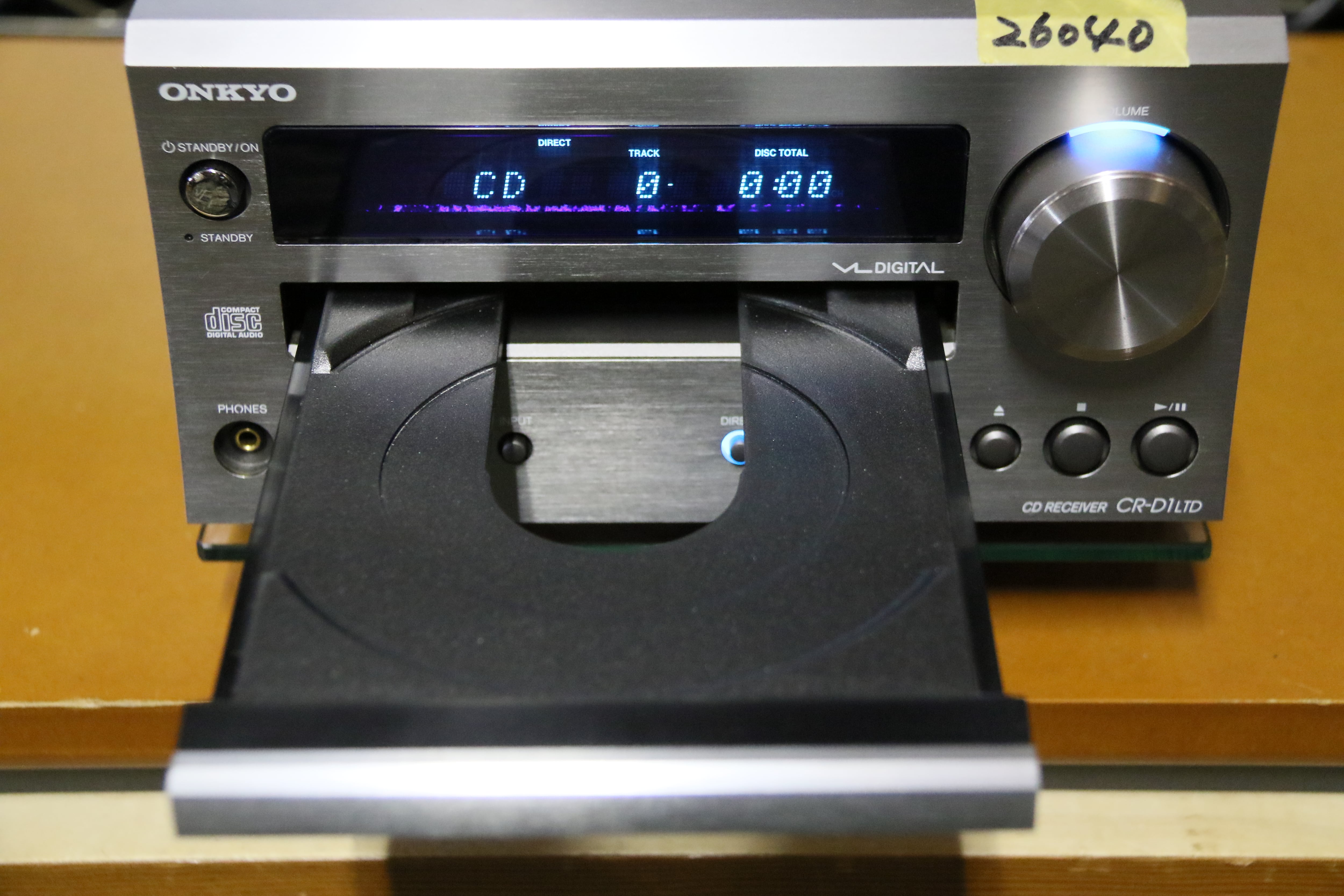 ONKYO CDレシーバー CR-D1 名機！】ONKYO CR-D1-LTD ユニット単体 CDﾚｼｰﾊﾞー（管26040