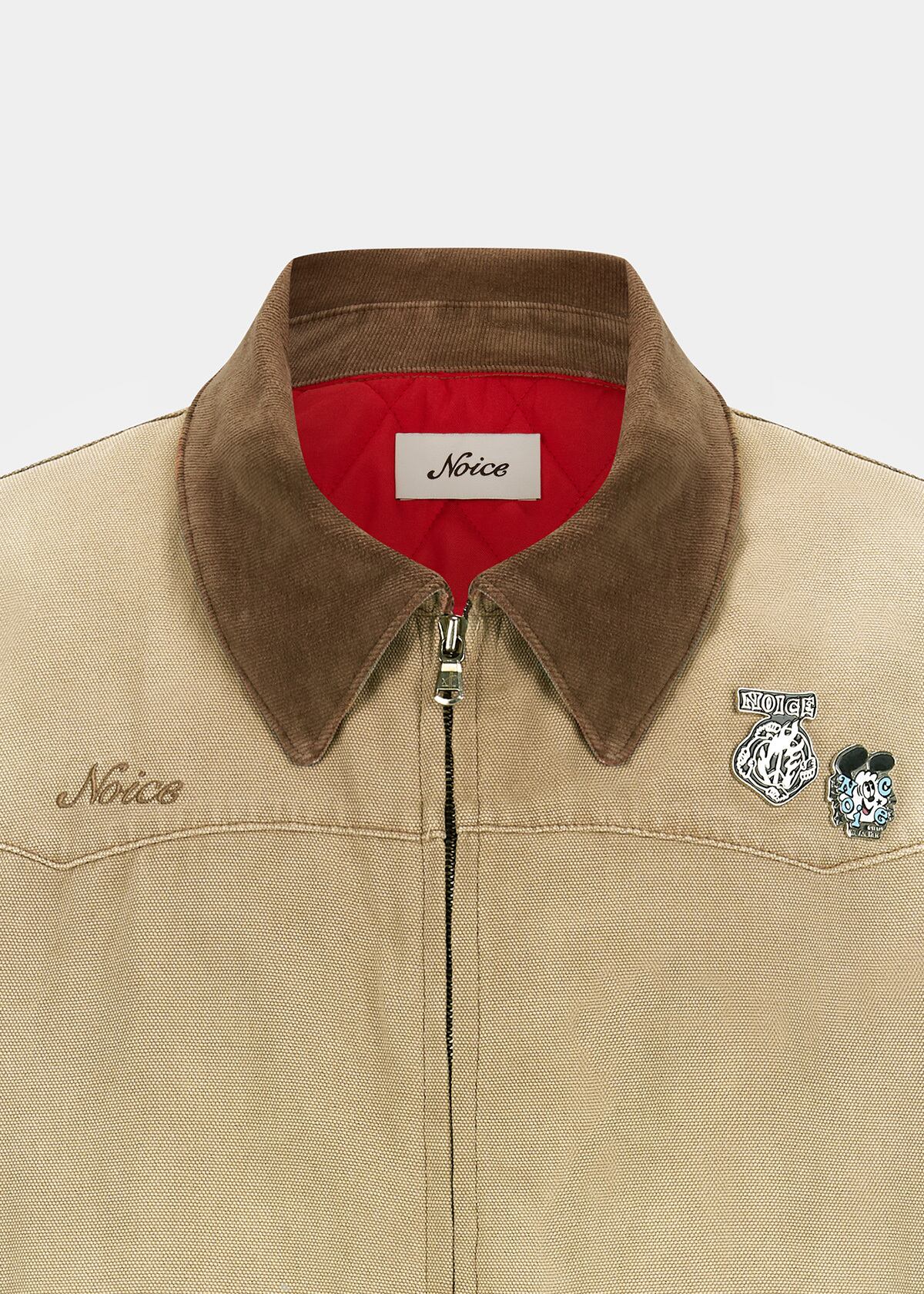 NOICE × VERDY DYED CANVAS WORK JACKET -BEIGE | VERDY'S GIFT SHOP