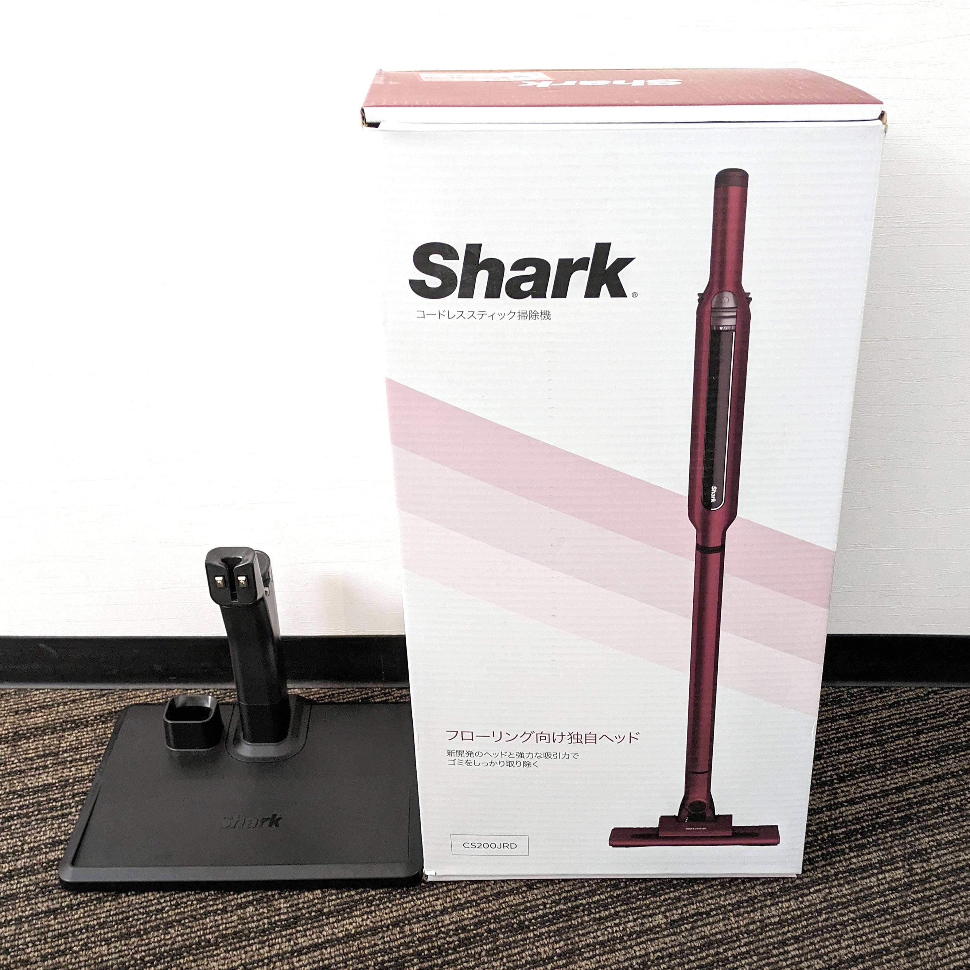 シャーク 掃除機 CS200JRD スティッククリーナー コードレス 本体のみ 楽天市場】シャーク cs200の通販