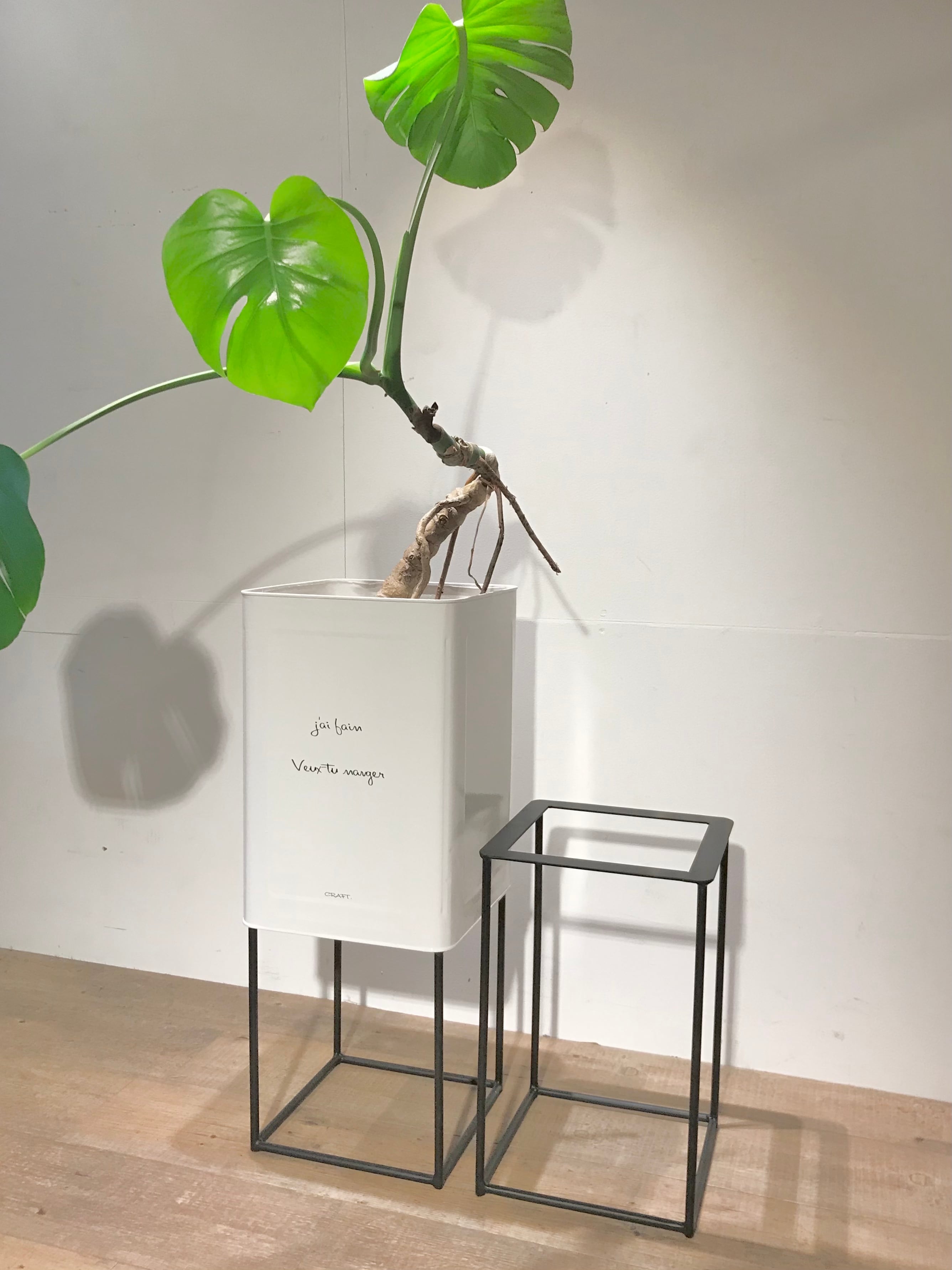 アイアン 花台 架台 H25㌢ H35㌢ インダストリアル ブルックリン