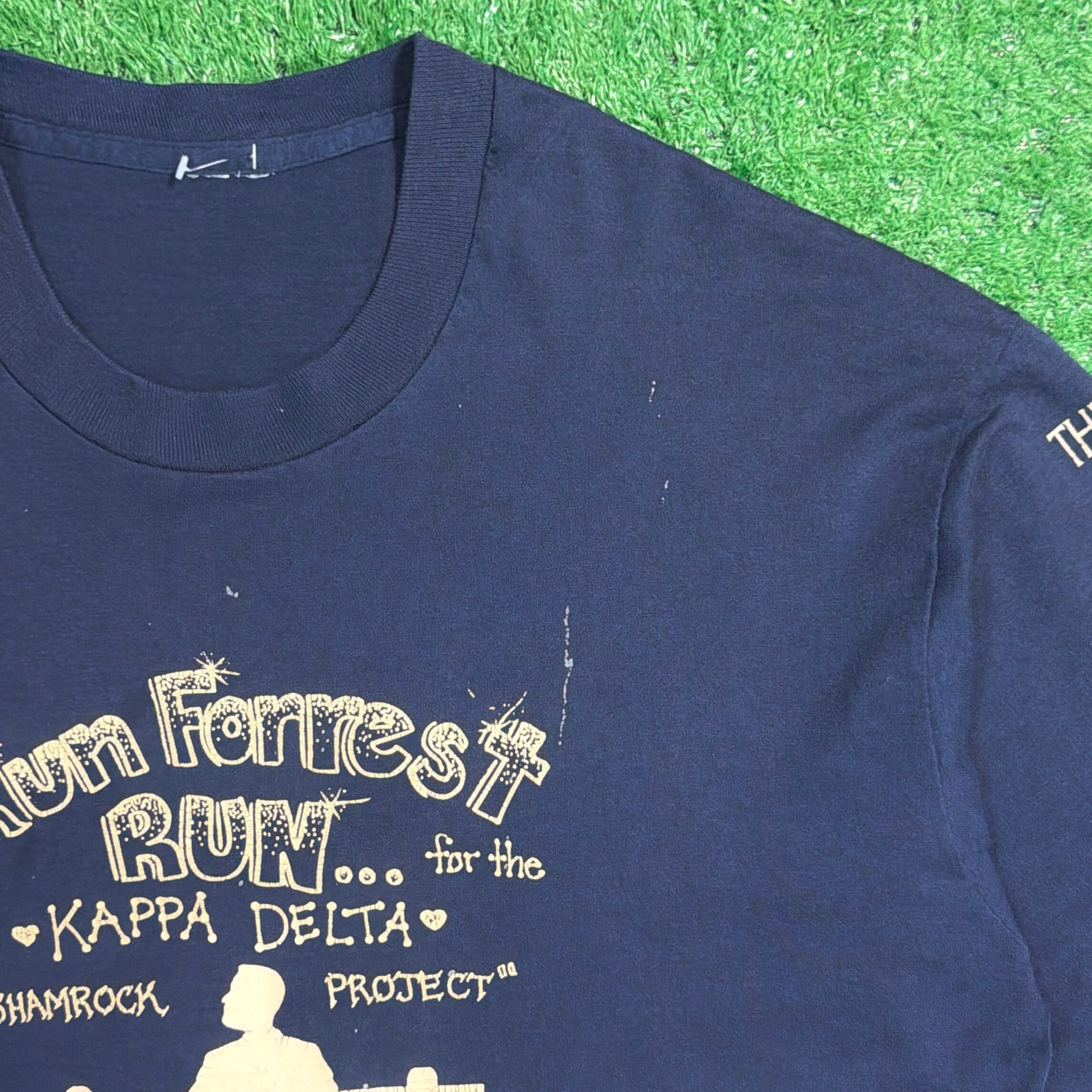 Men's】 90s フォレストガンプ パロディ 長袖Tシャツ / 90年代