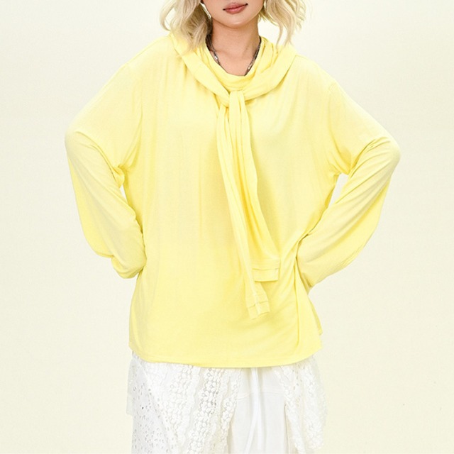 plain hooded long-sleeved tee　フード付き無地ロンティー　J1225