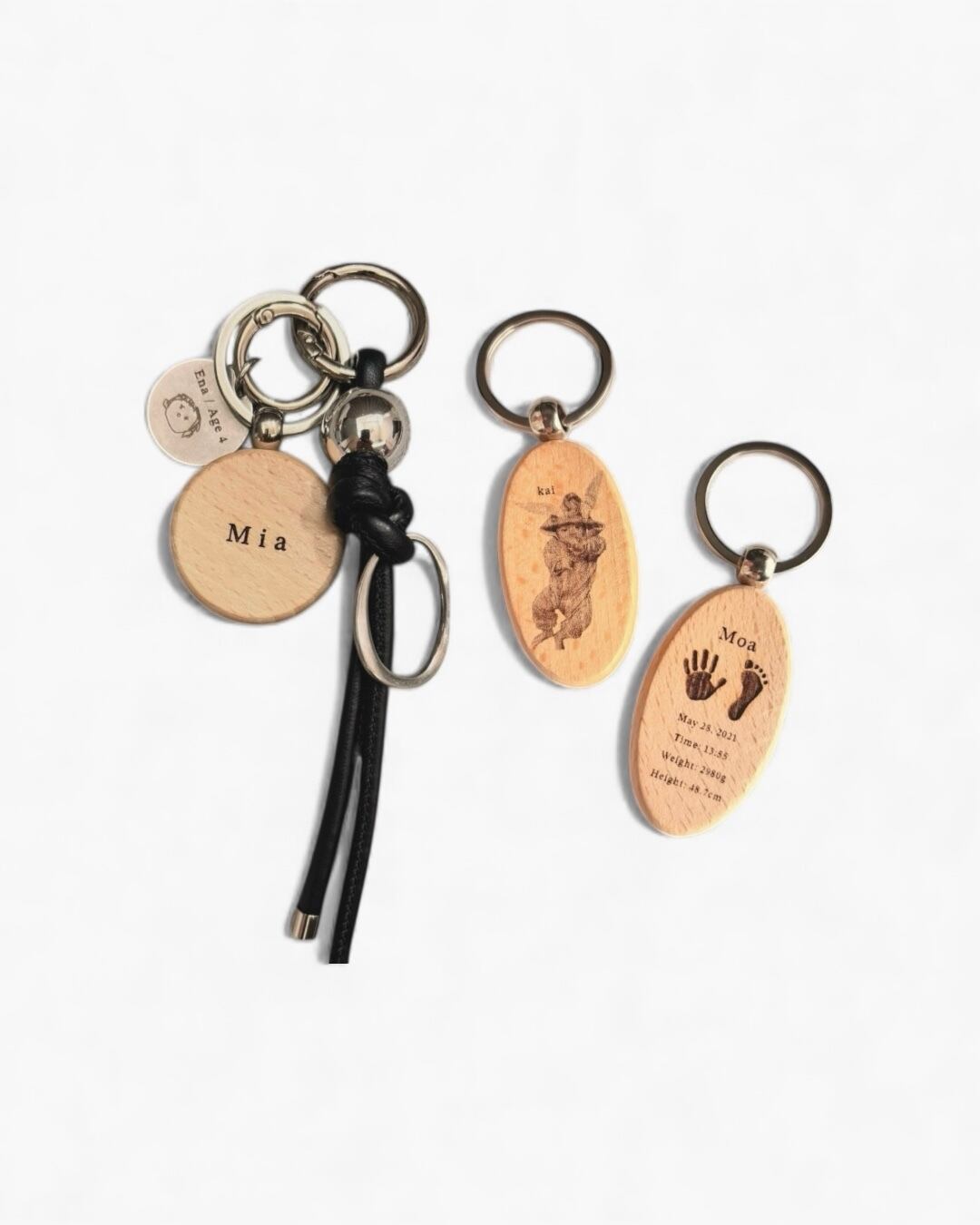 Custom Engraved Charm – A/B/C/D Type