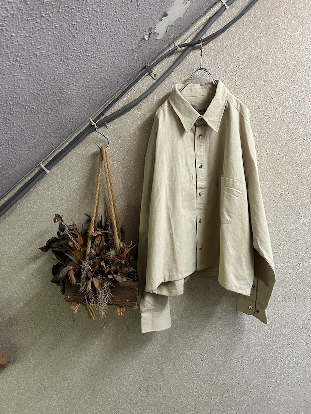 Remake shirt blouson