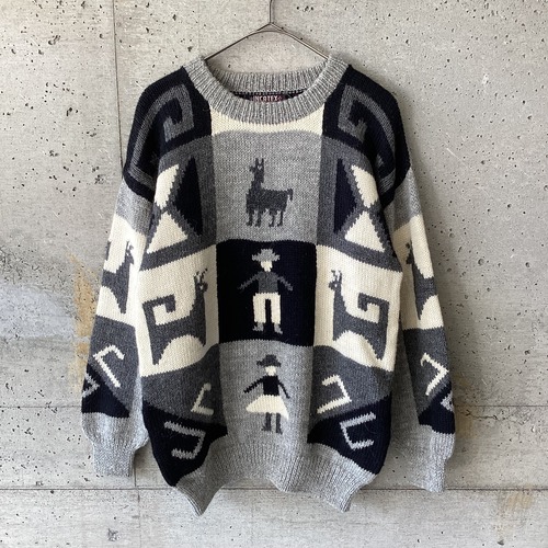Made in Peru Alpaca 100% knit