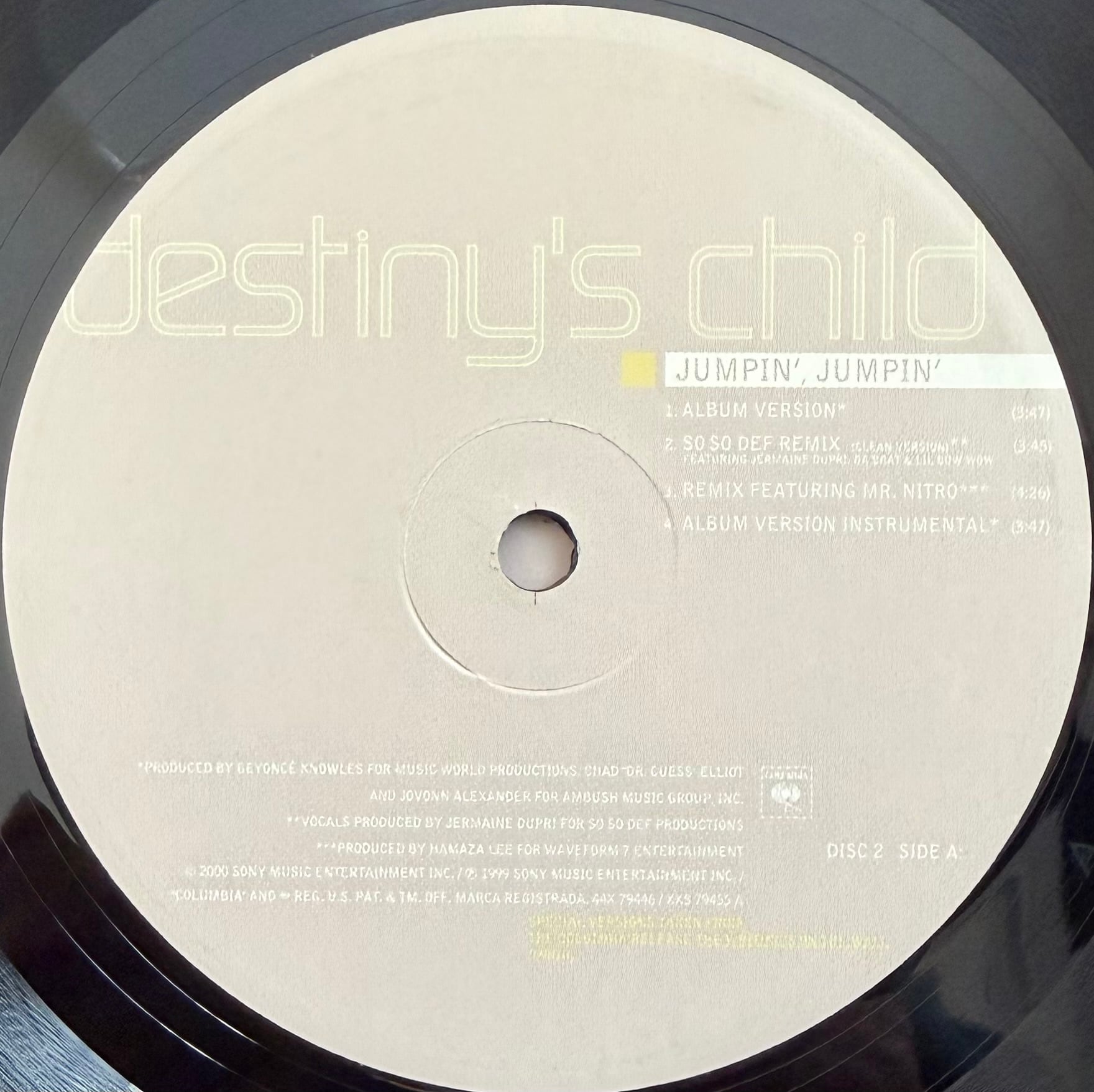 2000] Destiny's Child – Jumpin' Jumpin' [Columbia] | ビークル