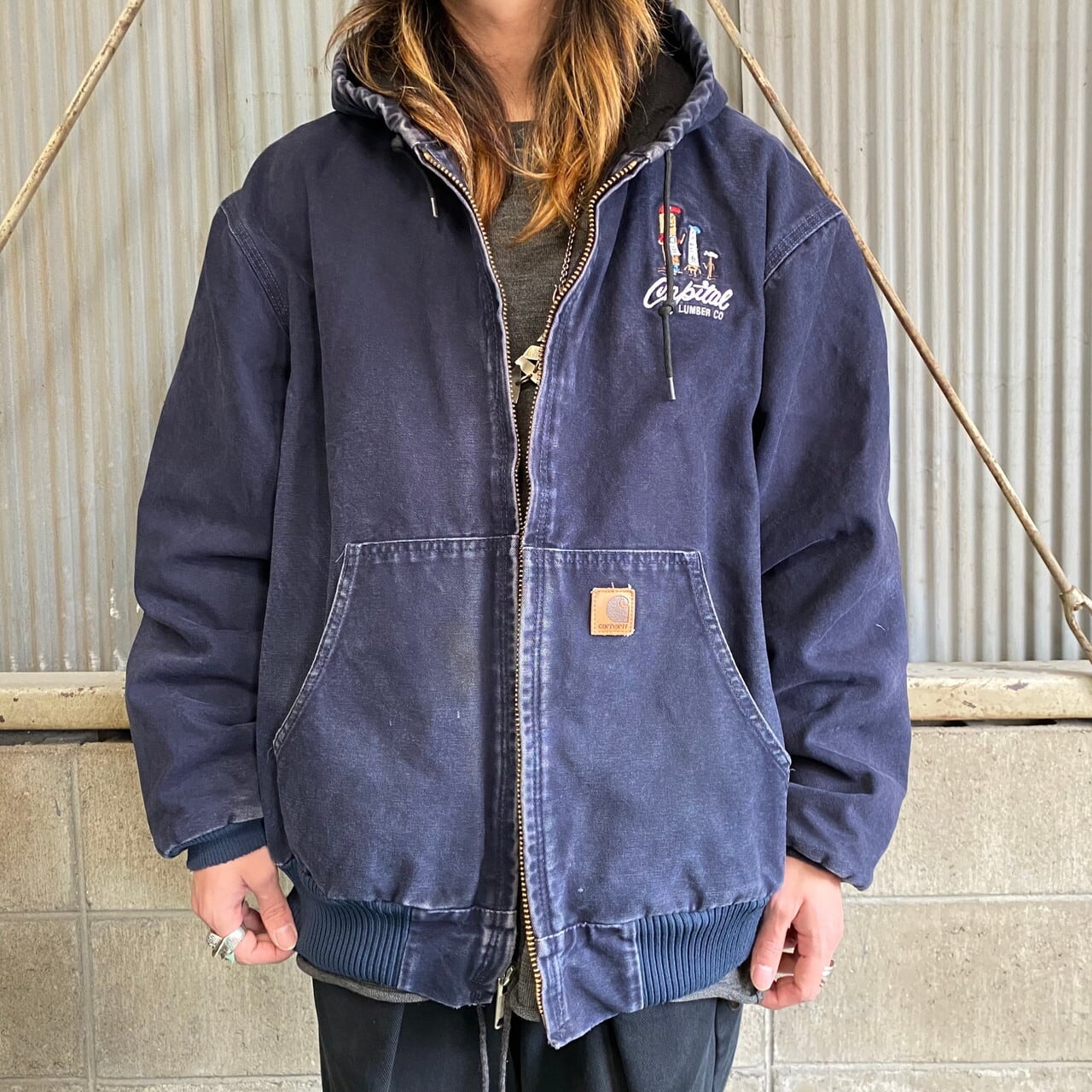 carhartt カーハート 中綿 フルジップパーカー　メンズ XXL相当