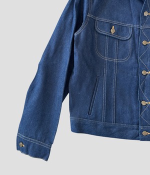 -Lee- Vintage 80s 48L denim Jacket dead stock made in USA
