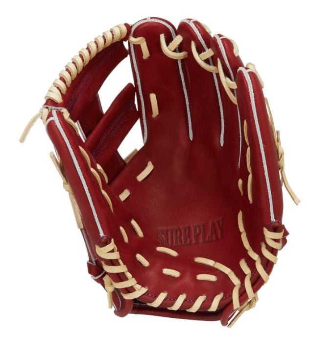 SURE PLAY軟式グラブ オールラウンド用 右投用 ソフトバキューム加工