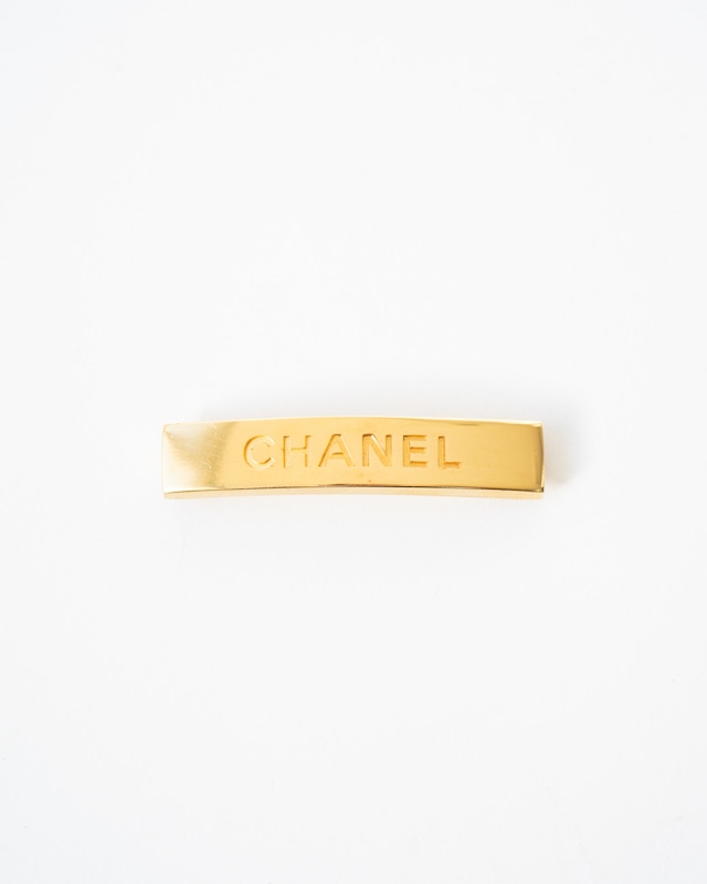 〈CHANEL〉Logo Barretta 1999SS