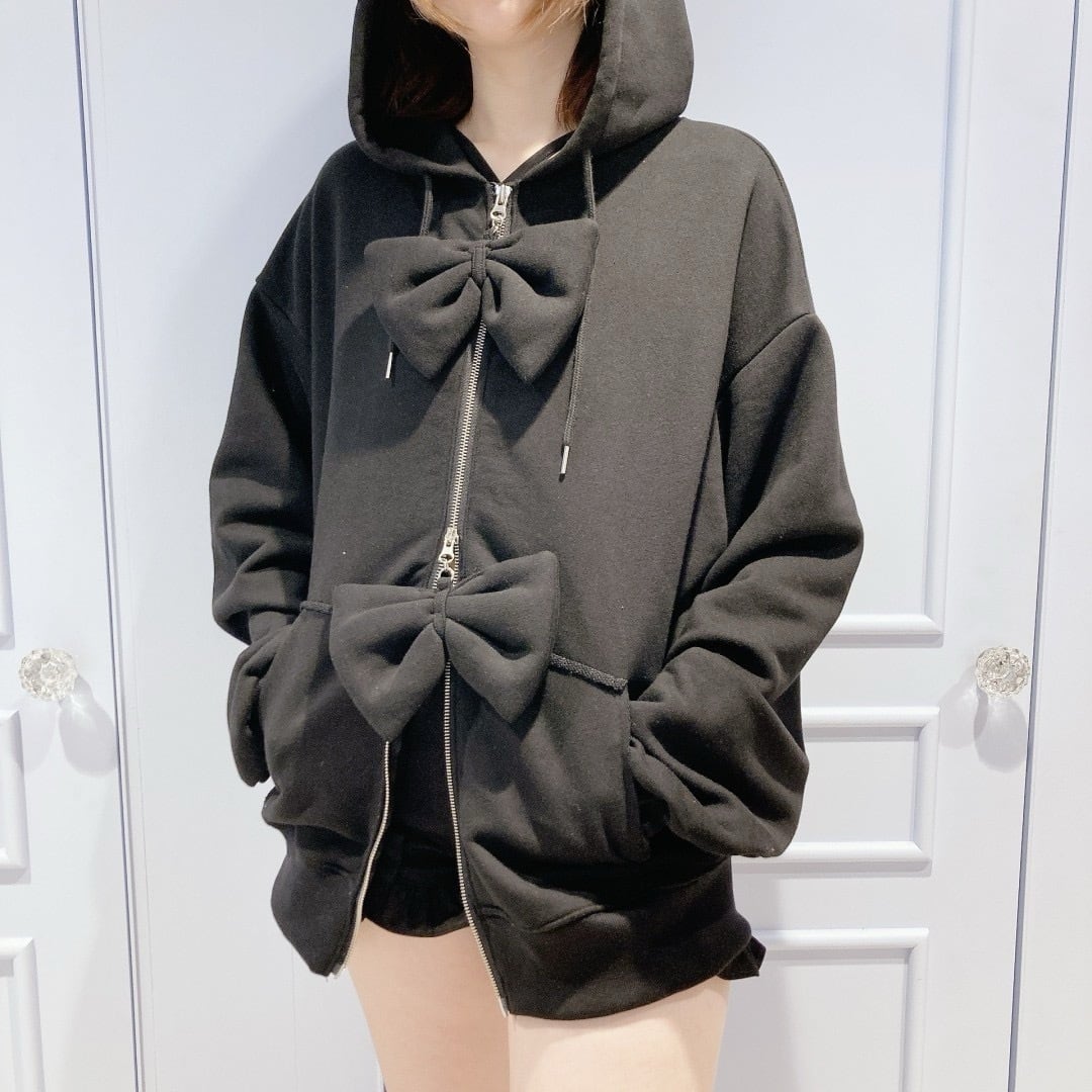 ダブルリボンビッグパーカー | lilLilly official webstore 