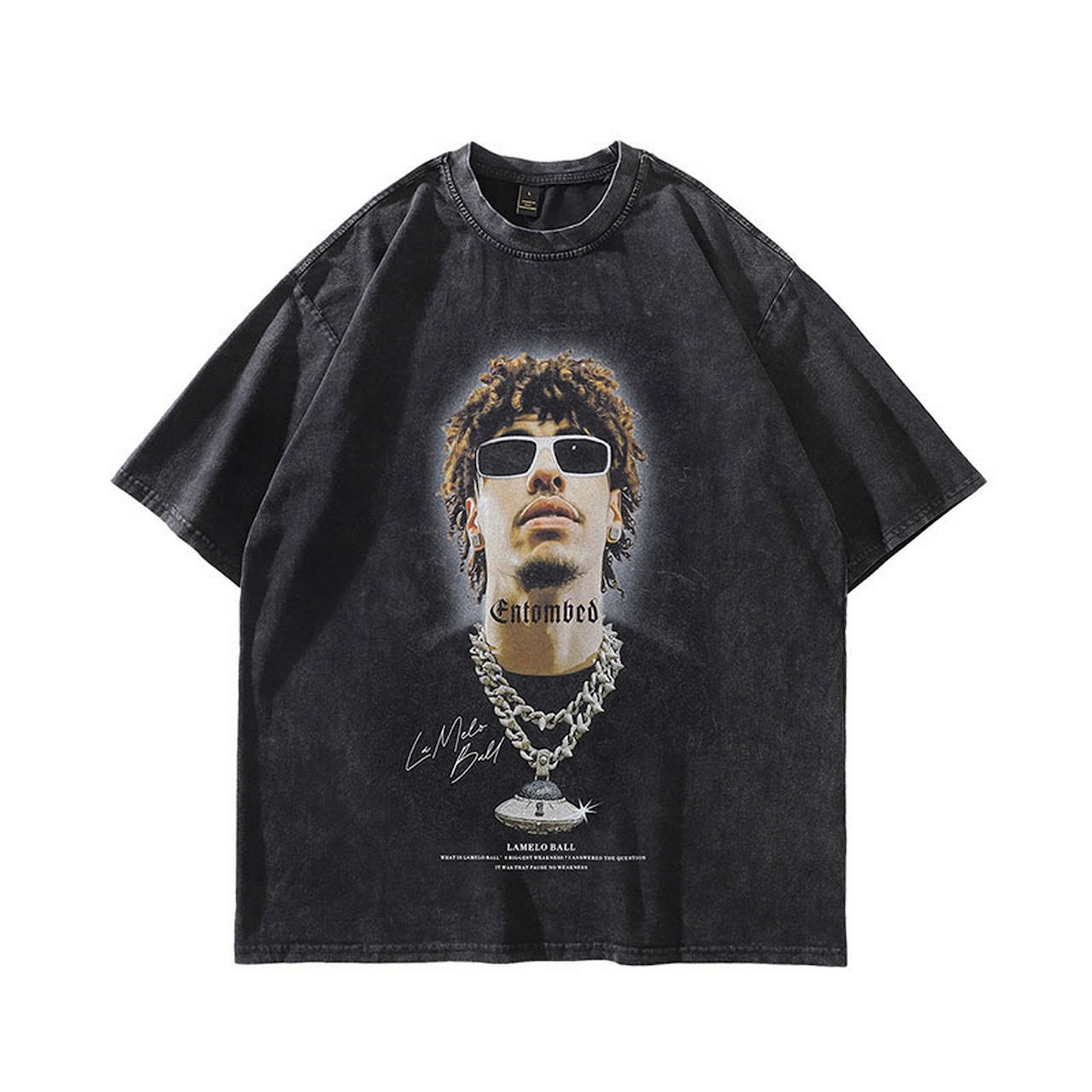 VINTAGE ストリート LaMelo Ball Tシャツ T793