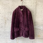 burgundy corduroy jacket