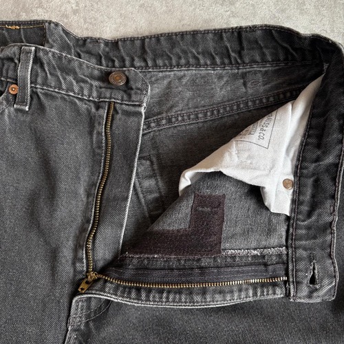 【W38 L34】 usa levi's ブラック リーバイス 550 詳細写真5