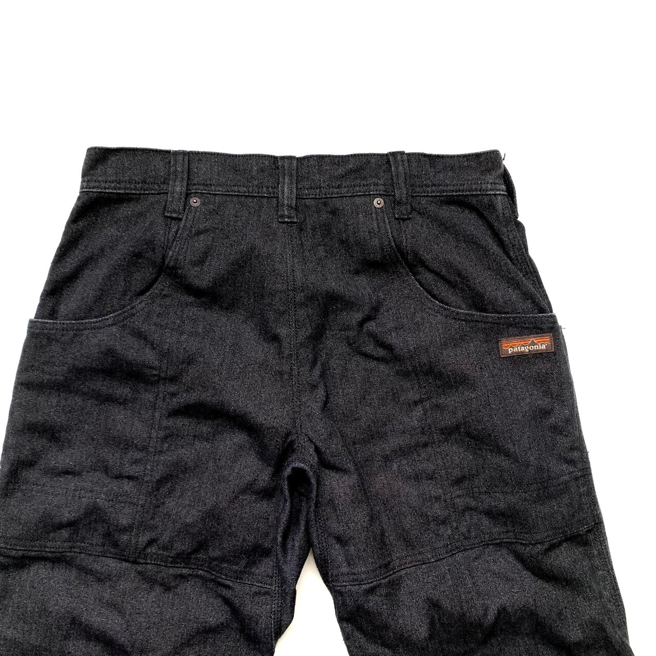 patagonia パタゴニア ダブルニー ブラック デニムパンツ アウトドア 
