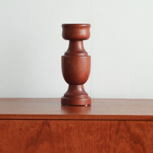 WOOD CANDLE HOLDER "TURNING"