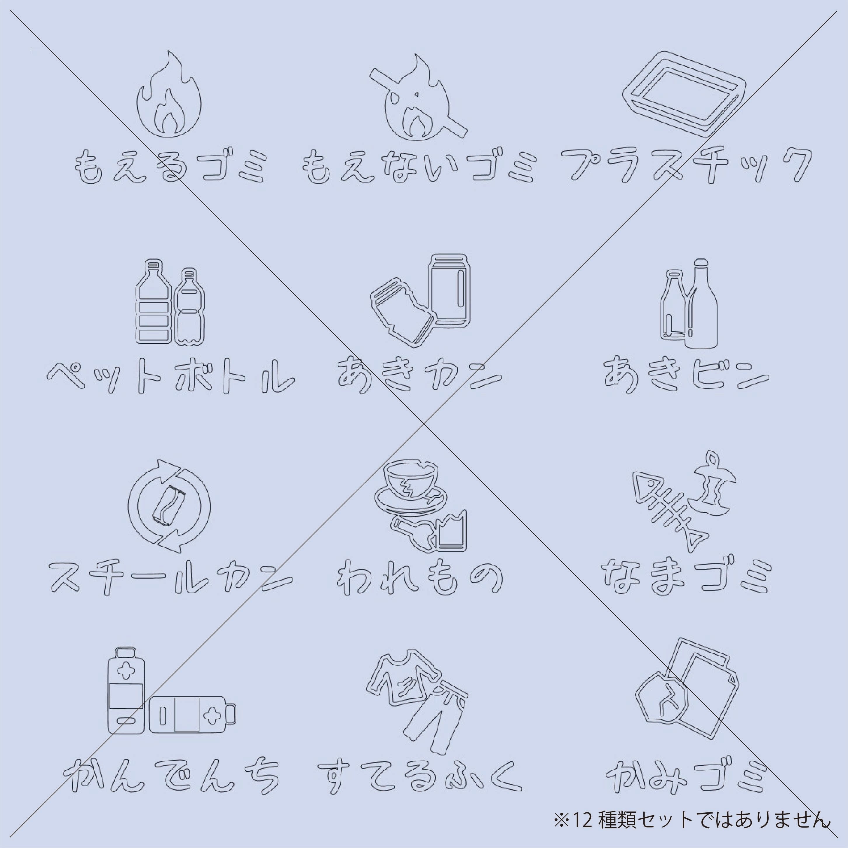あい様確認用ページ★【インテリア・DIY】ゴミ分別ステッカーシール お子様たちにも分かりやすく！ゴミ分別ステッカーシール【DIY