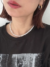 パールチップネックレス