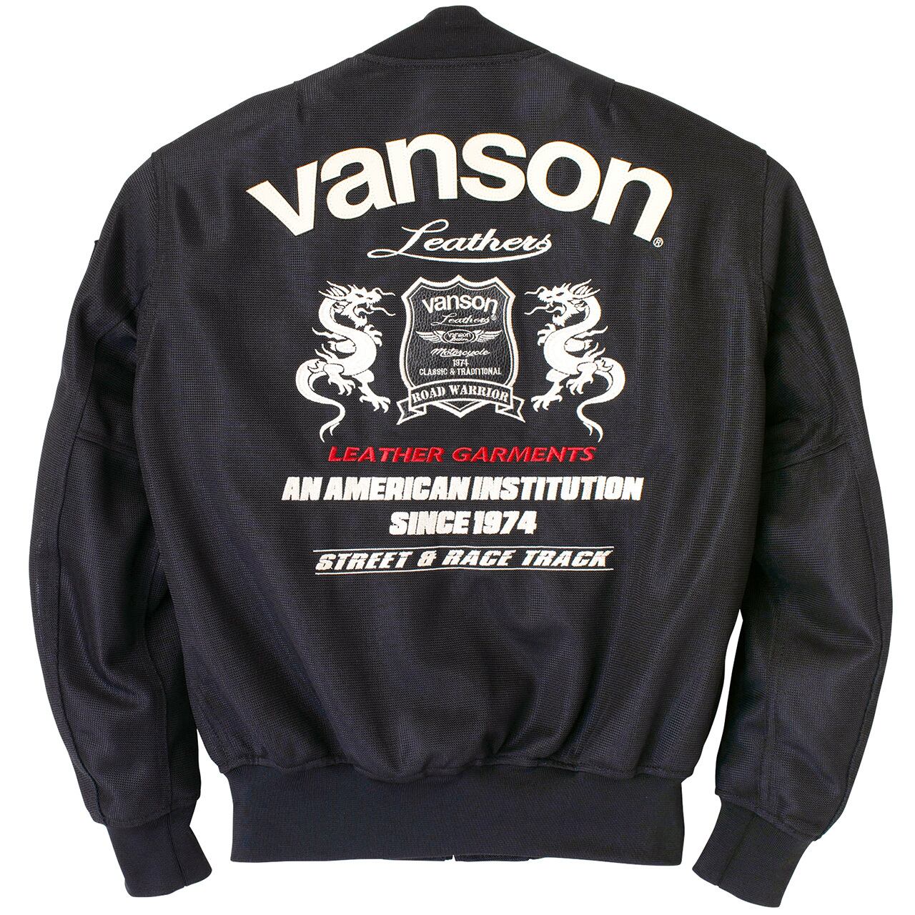 VS24101S メッシュMA-1ジャケット | vansonleathers