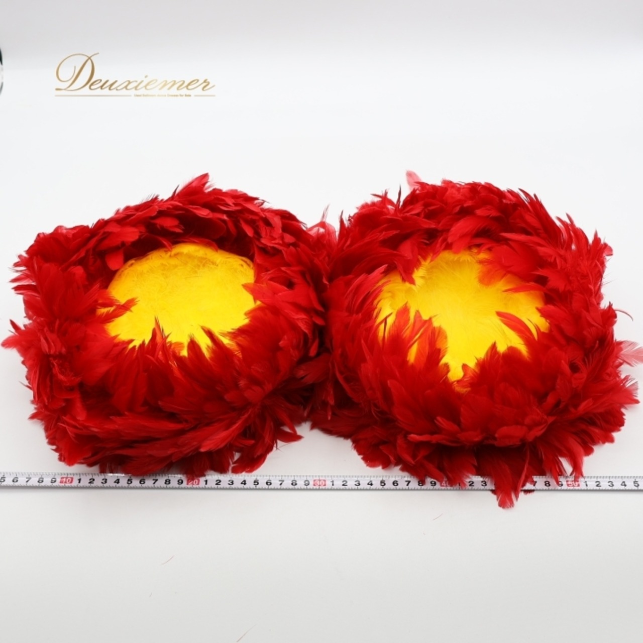 フラダンス ウリウリ マラカス 小物 レッド系 楽器 分離型 赤 黄 茶 白 ケース セット 羽根 ケース付き 鮮やか 舞台 イベント ステージ 民族舞踏 ダンス小物 イエロー系 ホワイト系 ブラウン系