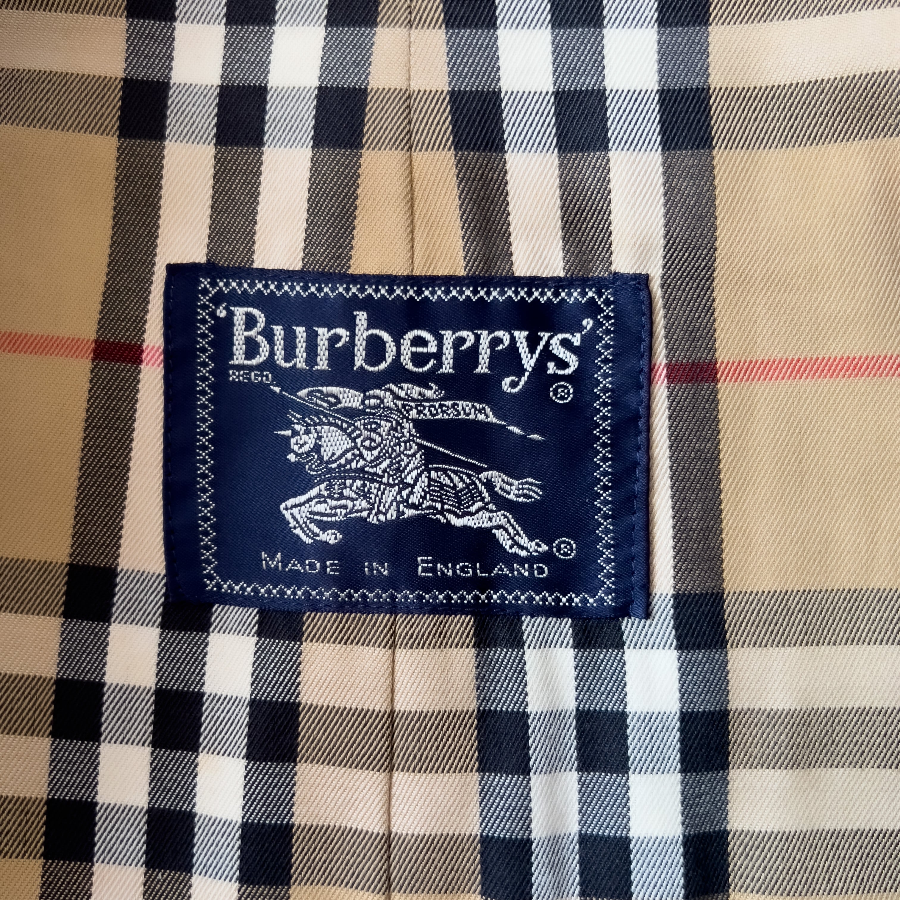 80-90s “BURBERRYS” trench coat cotton100% made in England