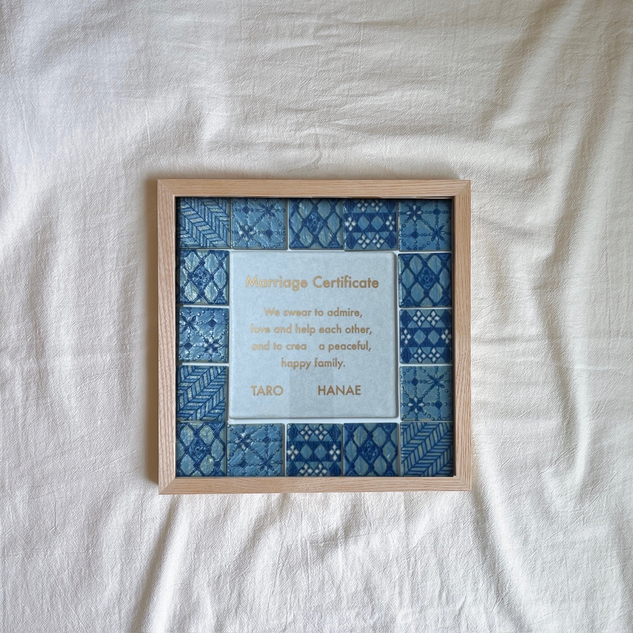 美濃焼　タイル　席札 Amazon.co.jp: タイル 日本製 美濃焼 モザイクタイル シート DIY