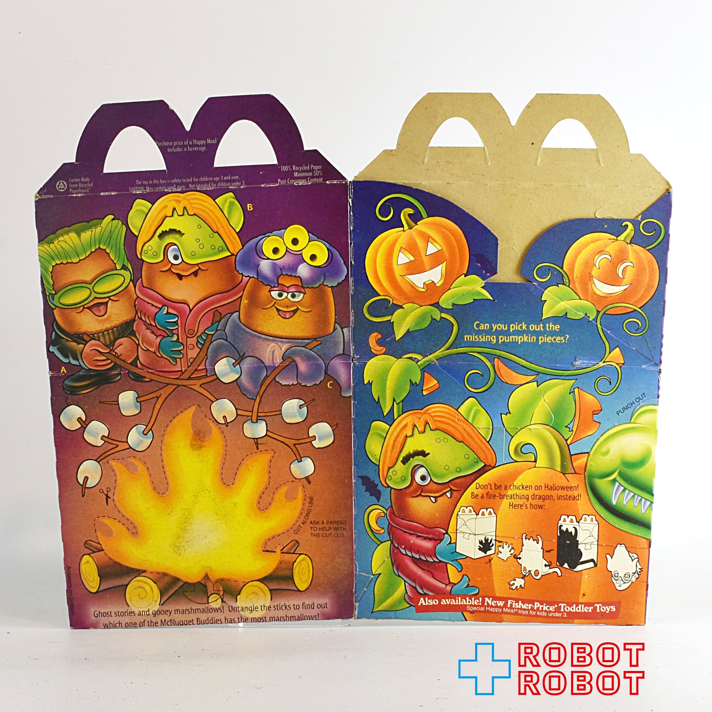 マクドナルド ハッピーセット空箱 ハロウィン マックナゲット