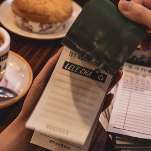 L25 アジアン カフェ 屋台 メモパッド 紙もの 全8種 50枚 レトロ ヴィンテージ風 伝票 メモ帳 街並み ほぼ日 ジャンクジャーナル 海外 コラージュ素材