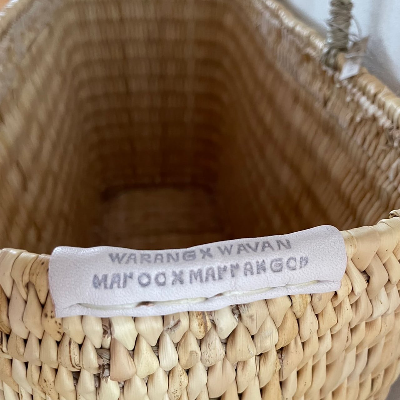 warangwayan ワランワヤン　カゴバッグ　ストローバスケット お出かけは勿論、収納にも大活躍「WARANGWAYAN」のストローバスケット