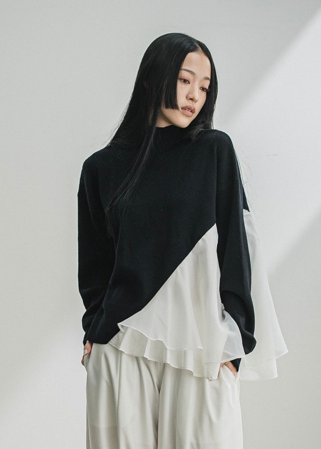 layered knit