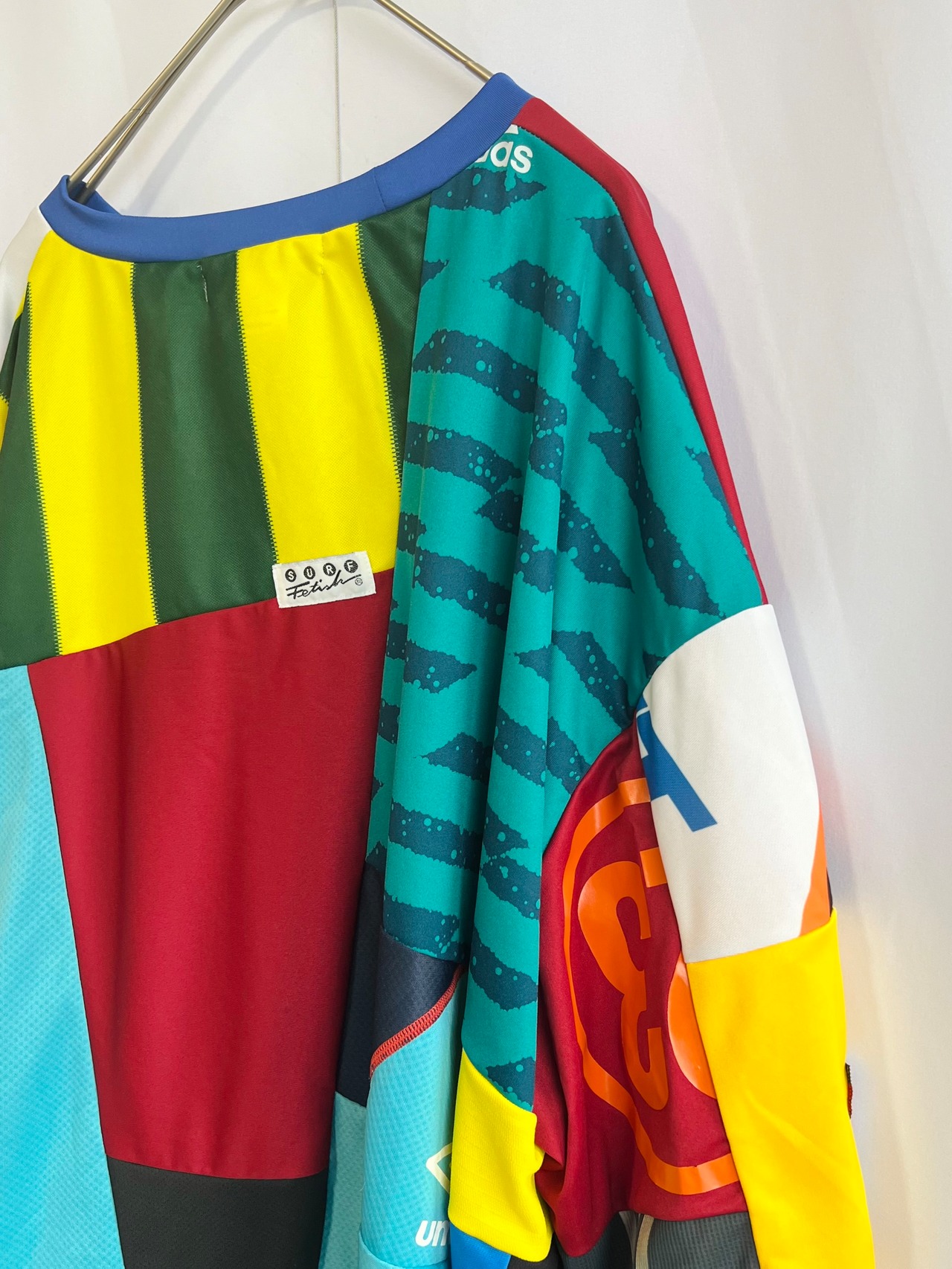 【KOH ISHIGURO】"再構築" REMAKE big silhouette SPORTS patchwork T-shirts - 12
