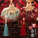中国風タッセル付き香袋 - 日本製