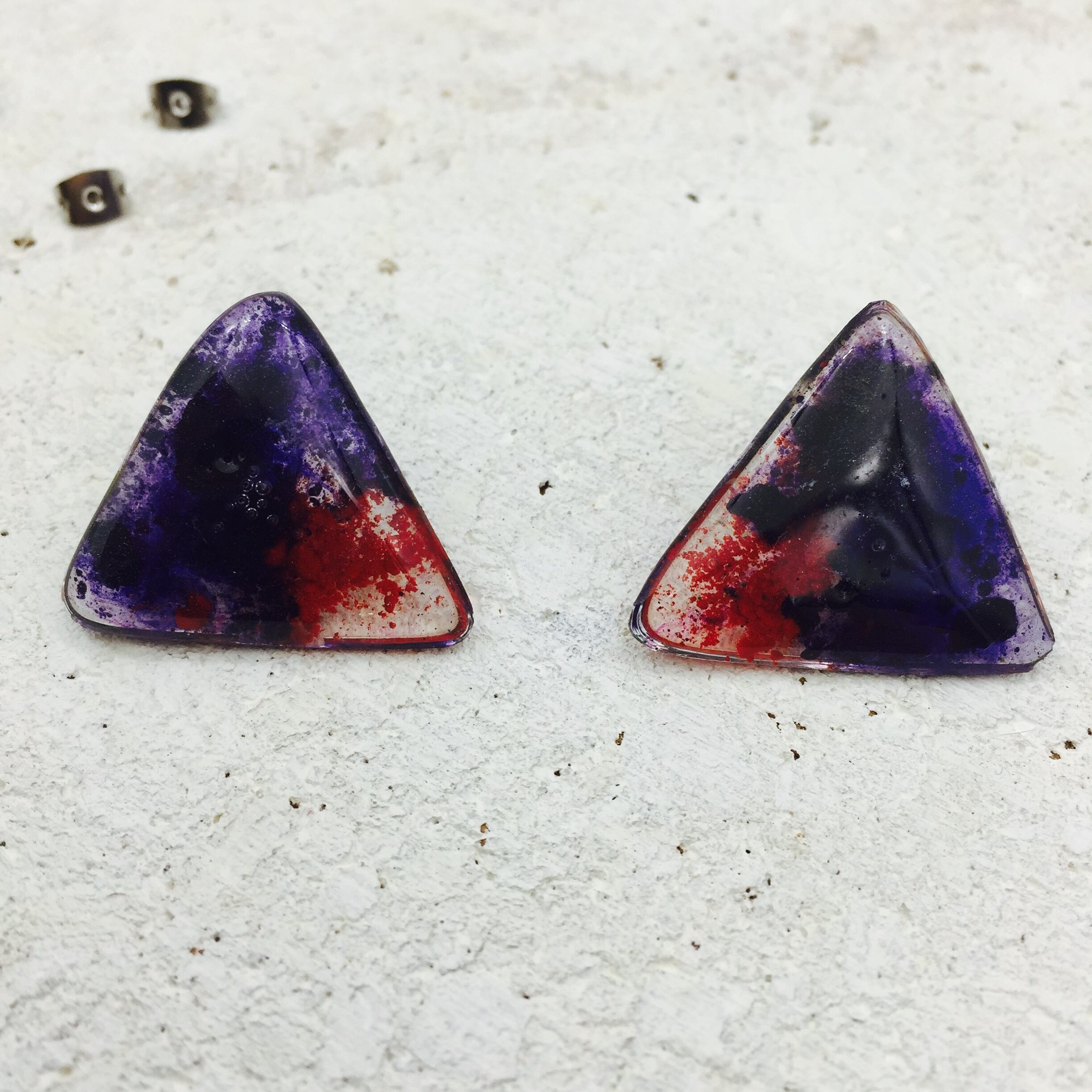 三角キャンディー : 赤紫