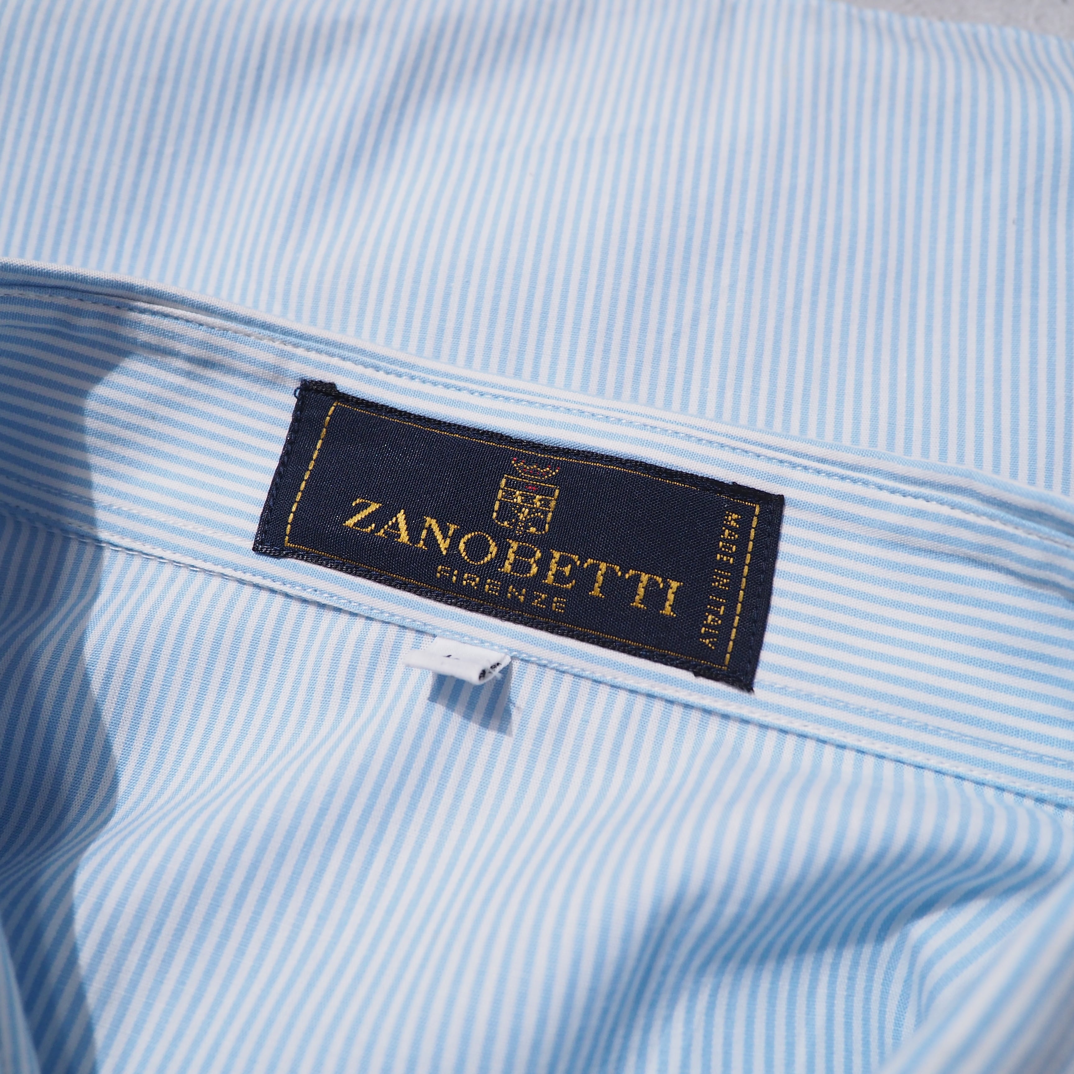 ” ZANOBETTI ” Balloon Paint Printed Vintage Loose SS shirt (made in Italy)