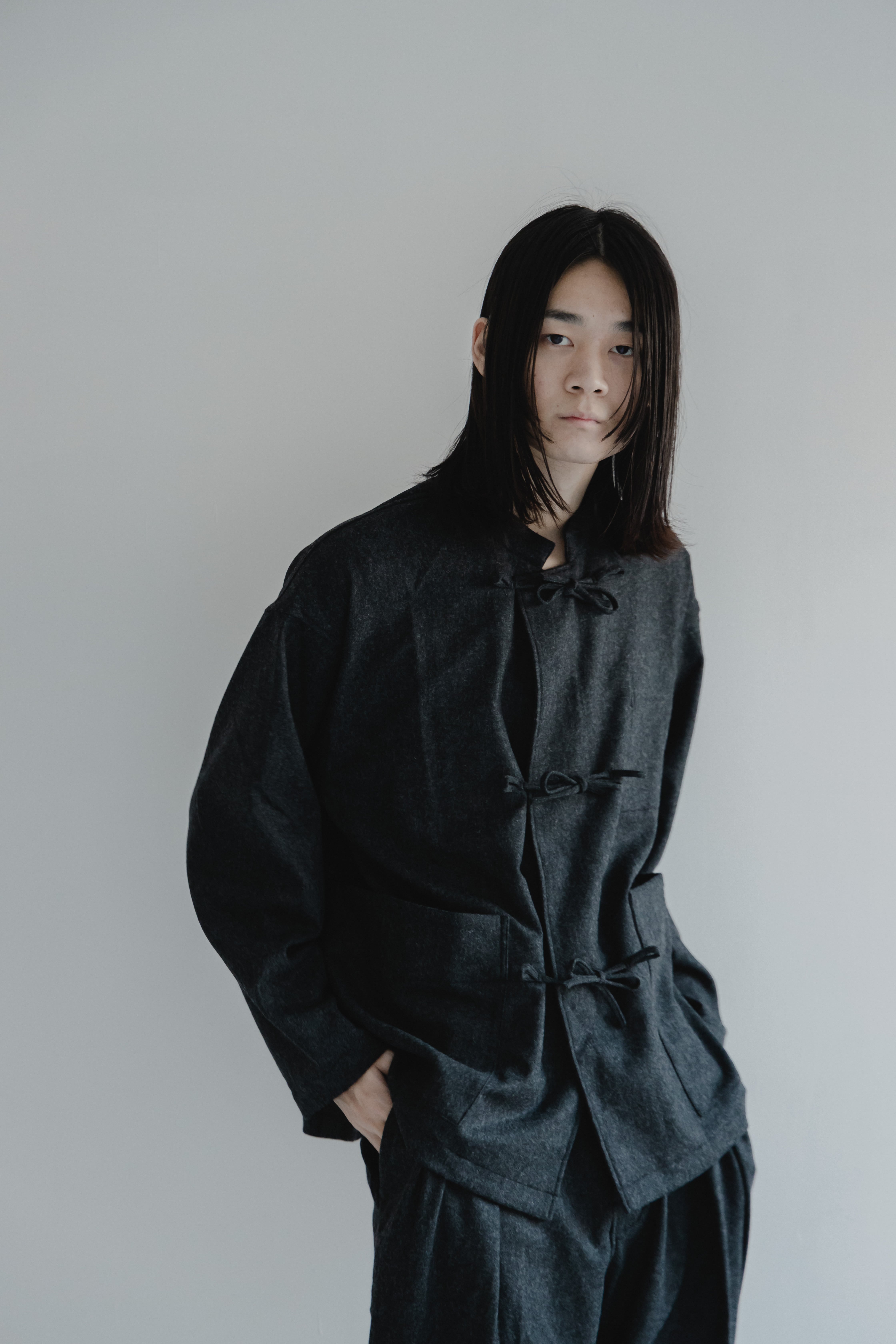 01u10 fuzzy rope jacket『曖昧な上着』 曖昧な上着 fuzzy rope jaket