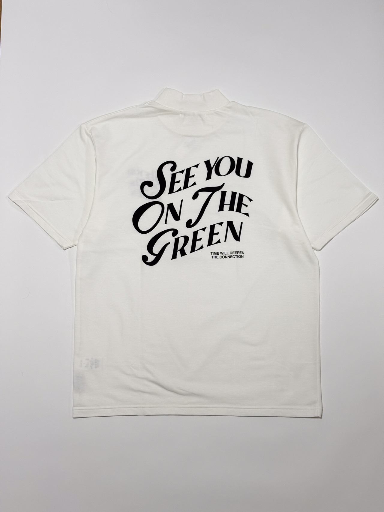 SEE YOU MOCK NECK WHITE