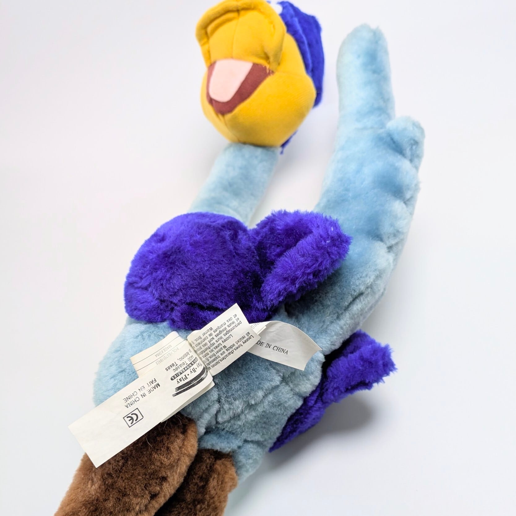 ☆VINTAGE 1997☆【 Looney Tunes ( ルーニーテューンズ )】ロードランナー / BIGベンダブルぬいぐるみ / プラッシュ 〚アメリカン雑貨 アメトイ〛