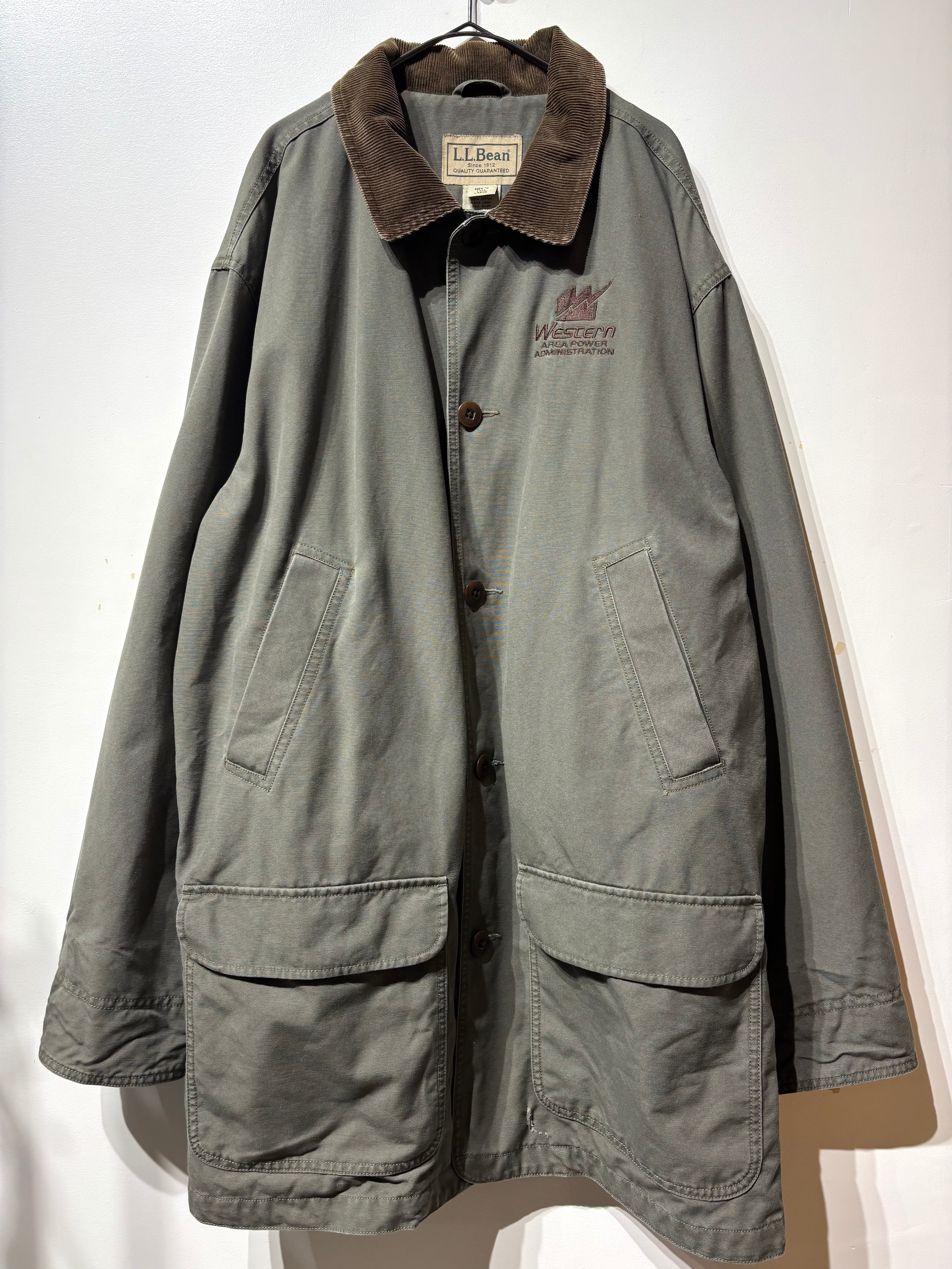 (OT1582)90’s〜00’s L.L.Bean “WAPA" embroidery fild coat