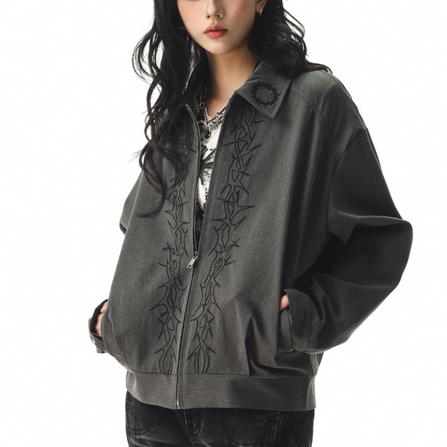 thorn design jacket　いばらデザインジャケット　J1523