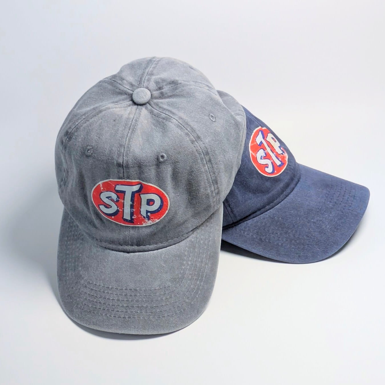 【 STP(エスティーピー) 】 6パネルCAP / ベースボールキャップ / ビンテージ加工 / ウォッシュ加工 / ピグメント加工 〚アメリカン雑貨 アメトイ〛